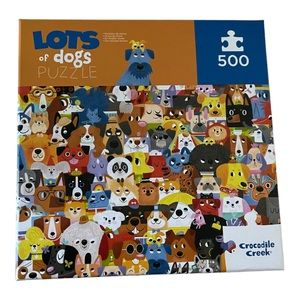 Crocodile Creek Lots of Dogs 500 Piece Jigsaw Puzzle